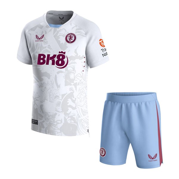 Camiseta Aston Villa 2ª Niño 2023-2024